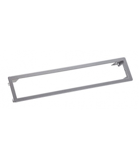 Ramka do listew zasilających 6-modułowych srebrnoszara POWER FRAME BACHMANN