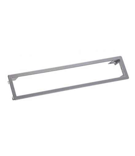 Ramka do listew zasilających 6-modułowych srebrnoszara POWER FRAME BACHMANN