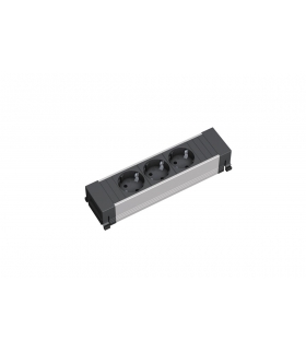Listwa zasilająca 3 gniazda schuko POWER FRAME BACHMANN