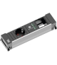 Listwa zasilająca gniazdo schuko + ładowarka USB + pusty moduł POWER FRAME BACHMANN