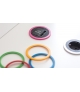 PIX Zestaw kolorowych pierścieni - zółty, zielony, różowy, czerwony, niebieski BACHMANN