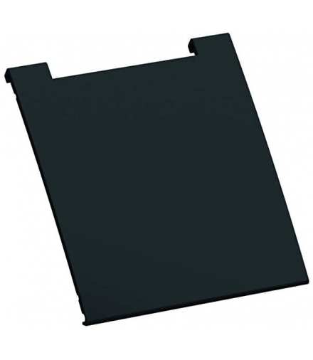 KAPSA XXS Pokrywa 1-modułowa czarna BACHMANN