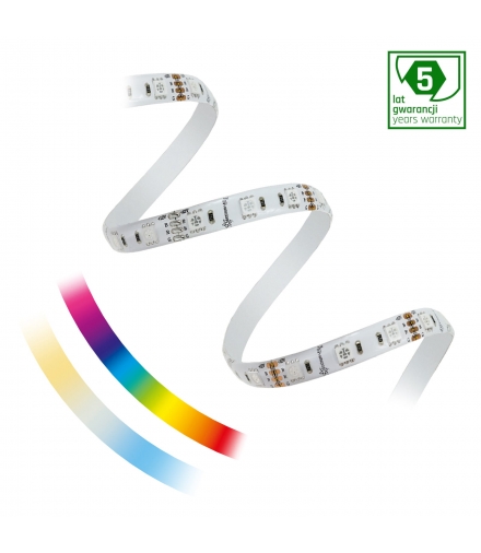 Pasek taśma LED 24V 20W RGBW 480LED rolka 5 metrów bez osłony
