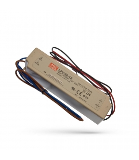 Zasilacz do paska taśmy LED 12V 3A 36W IP67 LPV-35-12 MEANWELL