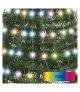 Rozkładana choinka LED z gwiazdą 150 cm, RGB, 16 programów, pilot, IP20, timer D5AA02
