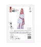 Bałwanek na sankach 46 cm, zimna biel, IP44, timer DCFC19