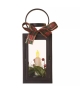 Lampion 1 LED świeczka czarny 20 cm 3x AAA, vintage, IP20 DCLV14