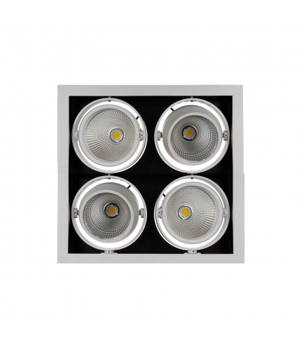 MODERN-DAY 4X1LED COB CITIZEN 40ST 230V 4X27W IP20 WW DOWNLIGHT SQUARE + ZASILACZ SLI015013WW_230V