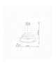 LAMPA WISZĄCA RING 62W LED Eko-Light ML409