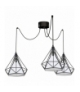 Lampa Wisząca TRIANGOLO 3xE27 Eko-Light ML163