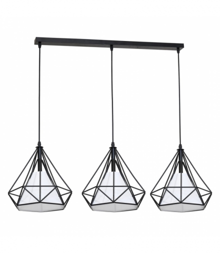 Lampa Wisząca TRIANGOLO 3xE27 Eko-Light ML162