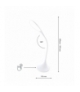 LAMPKA BIURKOWA VIPER 5,5W LED BIAŁA Eko-Light ML386
