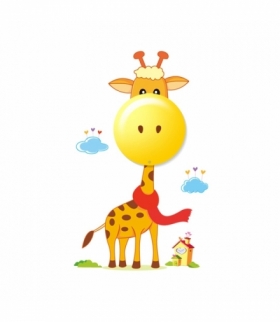 LAMPKA DZIECIĘCA GIRAFFE 0,6W LED Eko-Light ML114