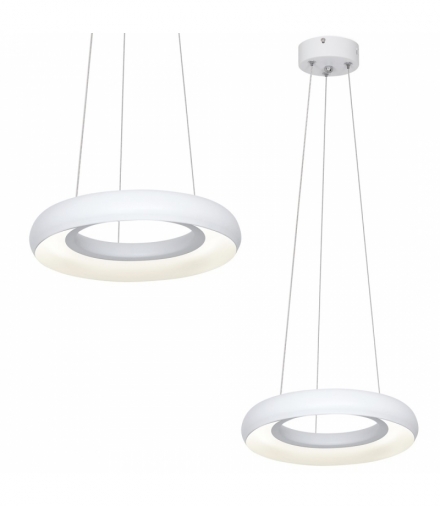 LAMPA WISZĄCA RONDO BIANCO 12W LED Eko-Light ML351