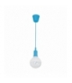 LAMPA WISZĄCA BUBBLE BLUE 5W E14 LED Eko-Light ML457
