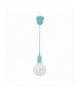 LAMPA WISZĄCA BUBBLE TURQUOISE 5W E14 LED Eko-Light ML459