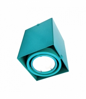 LAMPA SUFITOWA BLOCCO TURKUS 1x7W GU10 LED Eko-Light ML837