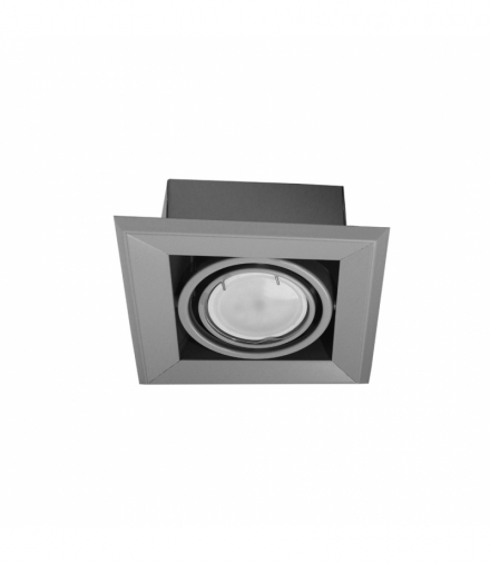 LAMPA PODTYNKOWA BLOCCO SZARY 1x7W GU10 LED Eko-Light ML839