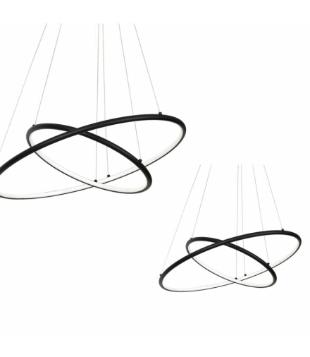 LAMPA WISZĄCA ORION BLACK 53W LED Eko-Light ML508