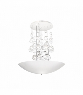 LAMPA WISZĄCA PERLA BIANCO 42W LED Eko-Light ML857