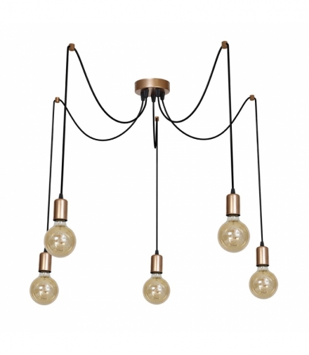 Lampa Wisząca ARACHNE 5xE27 Eko-Light MLP602