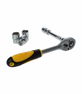 ZESTAW GRZECHOTKA 1/2''NASADKI 12SZT Eko-Light EKNA029