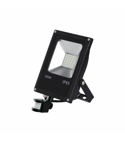 NAŚWIETLACZ LED 50W. BARWA: 6000K. PIR Eko-Light EKN532