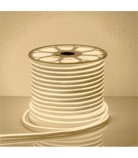 NEON FLEX LED BIAŁY CIEPŁY 50m Eko-Light EKF4512