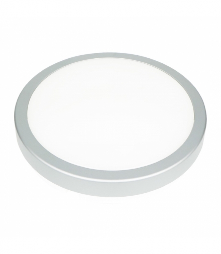 PLAFON LED 18W 3000K SREBRNY IP65 Eko-Light EKP743