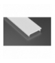 PROFIL ALUMINIOWY CZARNY TYP Y 1m + KLOSZ MLECZNY Eko-Light EKPR6336