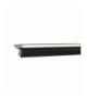 PROFIL ALUMINOWY CZARNY TYP G 1m + KLOSZ MLECZNY Eko-Light EKPR6367