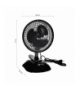 WENTYLATOR STOŁOWY EKO-LIGHT 6 2in1 CZARNY Eko-Light EKW524
