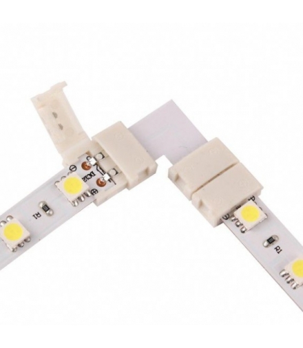 Złączka LED 8mm. Kształt: L Eko-Light EKPZ005