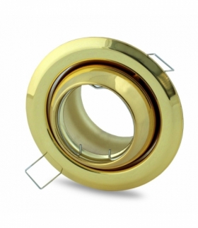 ZESTAW OCZEK OKRĄGŁYCH GU10 3X5W LED ZŁOTY Eko-Light EKZ4102