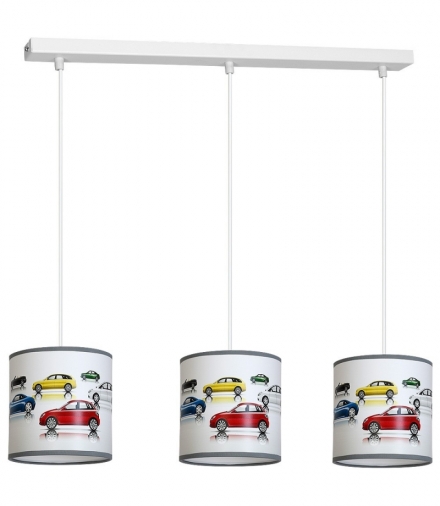 Lampa wisząca CARS 3xE27 Eko-Light MLP853