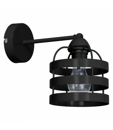 Kinkiet LARS BLACK 1xE27 Eko-Light MLP797