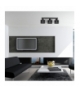 Lampa sufitowa LARS BLACK 3xE27 Eko-Light MLP800