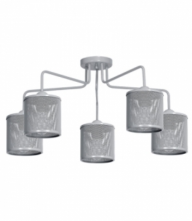 Lampa sufitowa LOUISE GREY 5xE27 Eko-Light MLP646