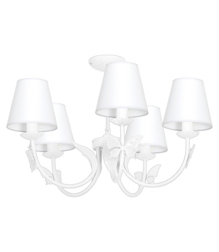 Żyrandol ALICE WHITE 5xE14 Eko-Light MLP961