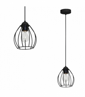 Lampa Wisząca DON BLACK 1xE27 Eko-Light MLP748
