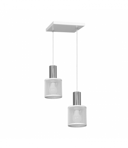 Lampa Wisząca ARES WHITE 2xE27 Eko-Light MLP3721