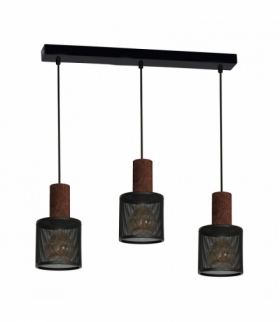 Lampa Wisząca ARES BLACK 3xE27 Eko-Light MLP3726