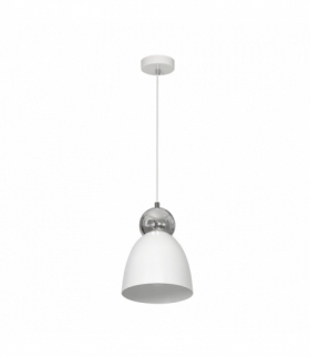 Lampa Wisząca TAURUS WHITE/CHROME 1xE27 Eko-Light MLP3768