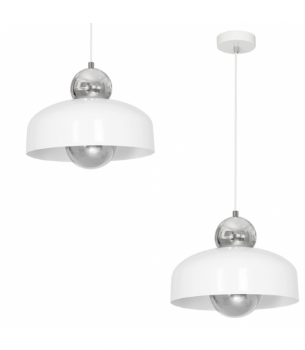 Lampa Wisząca HARALD WHITE 1xE27 Eko-Light MLP3770