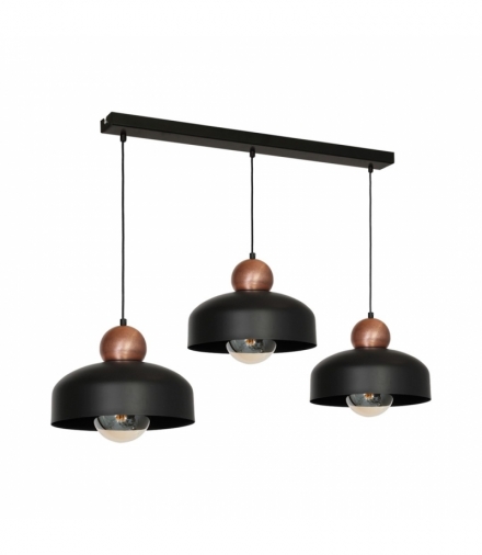 Lampa Wisząca HARALD BLACK 3xE27 Eko-Light MLP3773