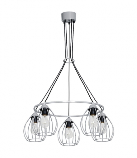 Lampa Wisząca DON GREY 5xE27 Eko-Light MLP737