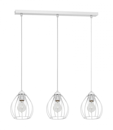 Lampa Wisząca DON WHITE 3xE27 Eko-Light MLP743