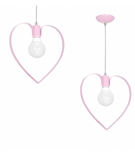 Lampa wisząca AMORE PINK 1xE27 Eko-Light MLP9953