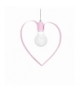 Lampa wisząca AMORE PINK 1xE27 Eko-Light MLP9953