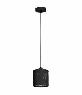 Lampa Wisząca LOUISE BLACK 1xE27 Eko-Light MLP667